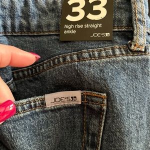 Orginal women’s Joe’s Jeans 👖 high rise. Ankle straight leg. Size 12/14.